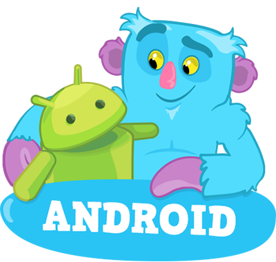 Robô Android com Bicho Papão